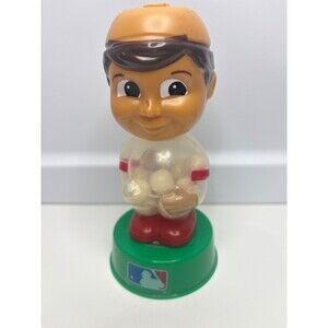 Baseball Bobblehead Player with Chewing Gum MLB (Used) missing cap Hilco MLBP